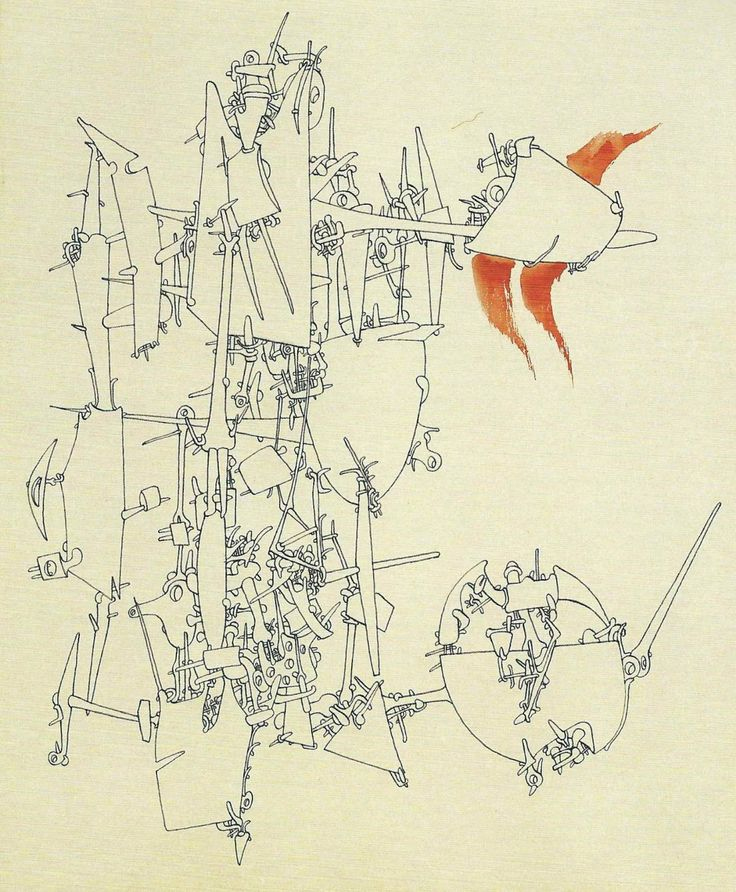 About Yves Tanguy Drawings